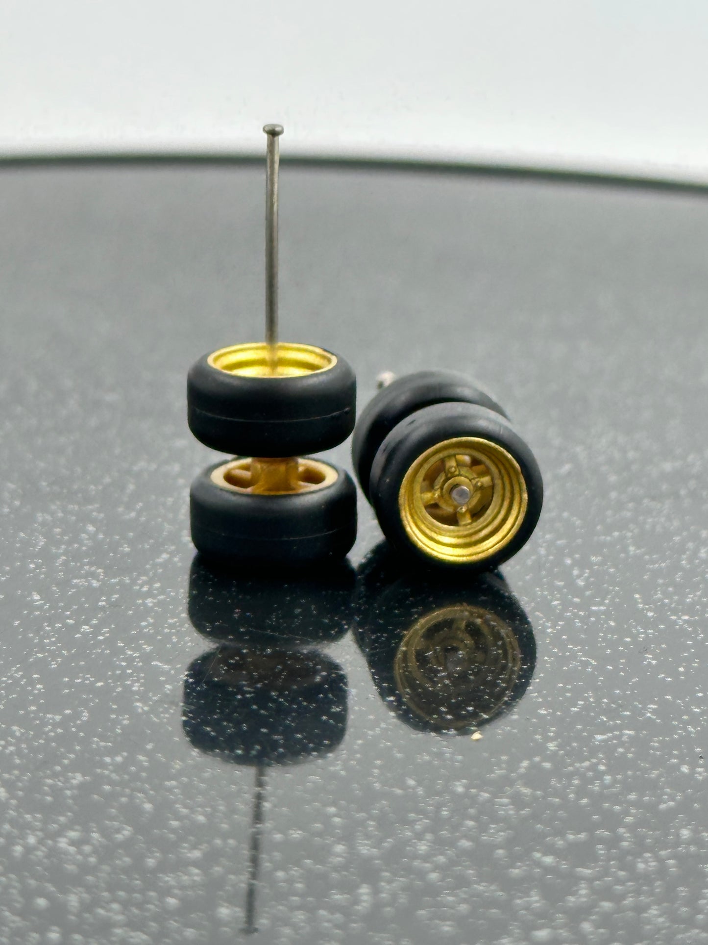 Rubber Wheels for Diecast Scale 1/64