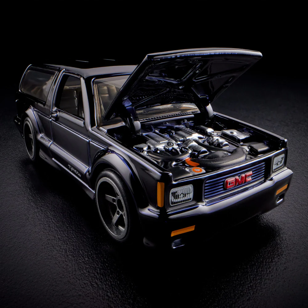 Hot Wheels Collectors RLC 1992 GMC Typhoon Black