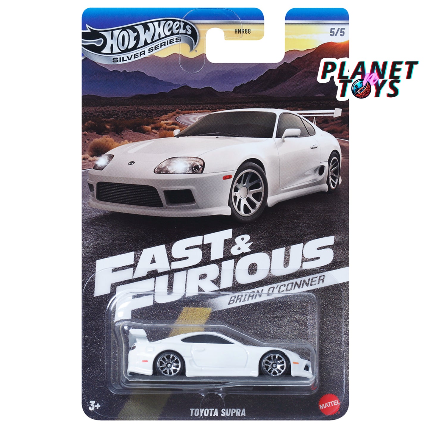 Hot Wheels Fast and Furious Brian o’Conner Silver Series (Mitsubishi, Toyota, Ford, Nissan)