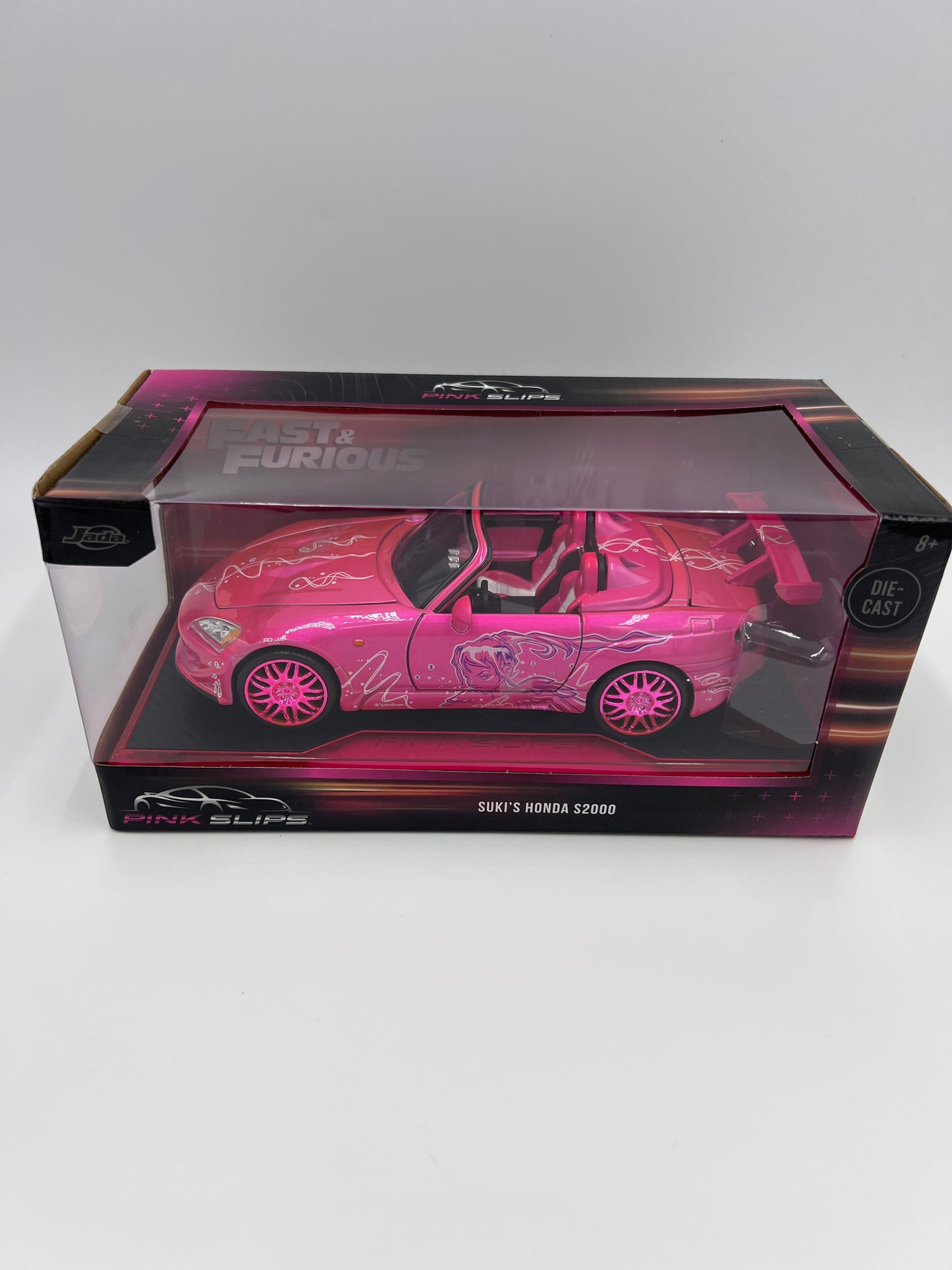 Jada Fast And Furious Suki's 2001 Honda S2000 Pink 1:24 Pink Slips “CHASE”