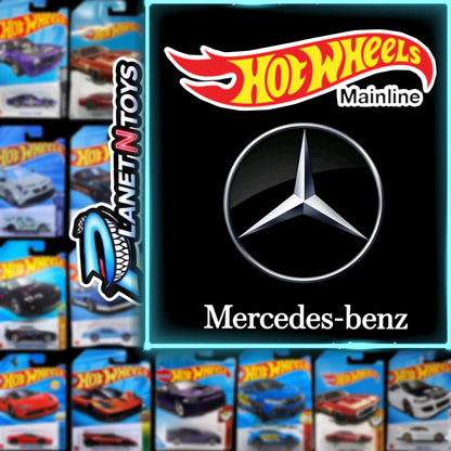 Hot Wheels Mercedes (European Cars – 1:64 Diecast | Benz, AMG)