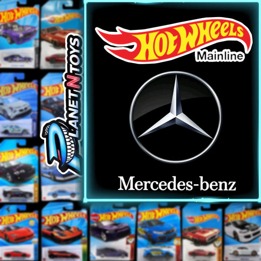 Hot Wheels Mercedes (European Cars – 1:64 Diecast | Benz, AMG)