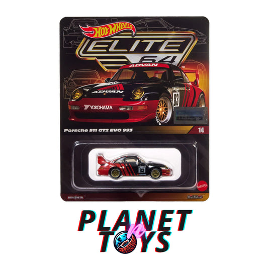 Hot Wheels Elite 64 Porsche 911 GT2 EVO 993