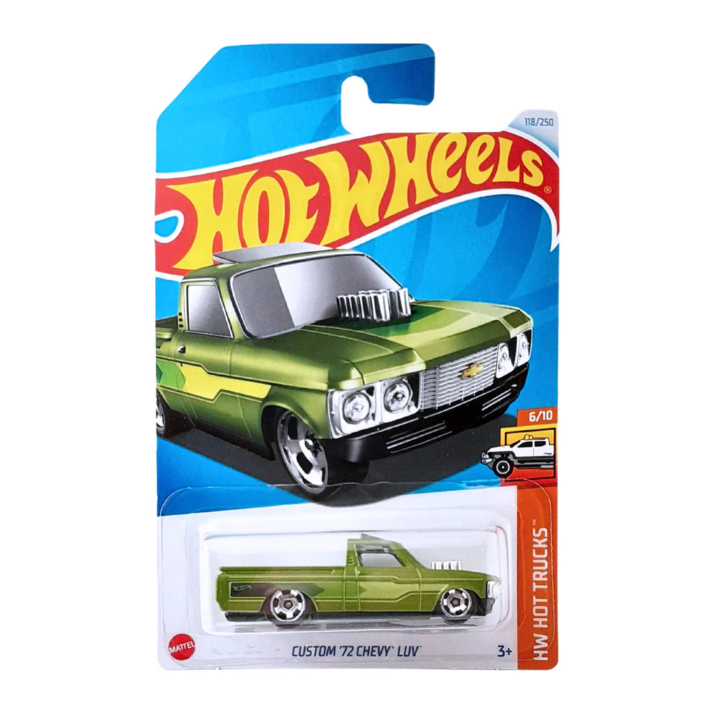 Hot Wheels Chevrolet Mainline 1:64 (American Power, Chevy, Corvette, Camaro, Gassers, Silverado) Diecast Assorted Muscle Cars