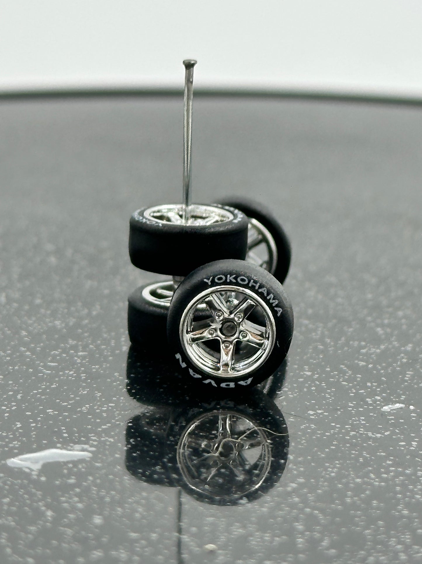 Rubber Wheels for Diecast Scale 1/64