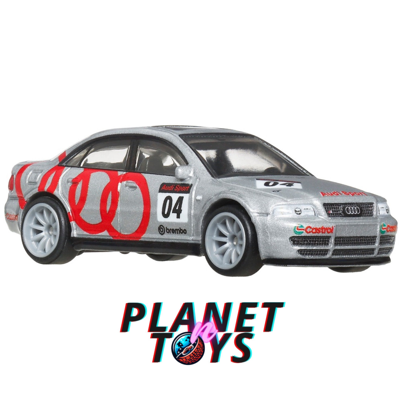 Hot Wheels Team Transport Mix 2 2025 Audi / DMC Delorean/ Toyota