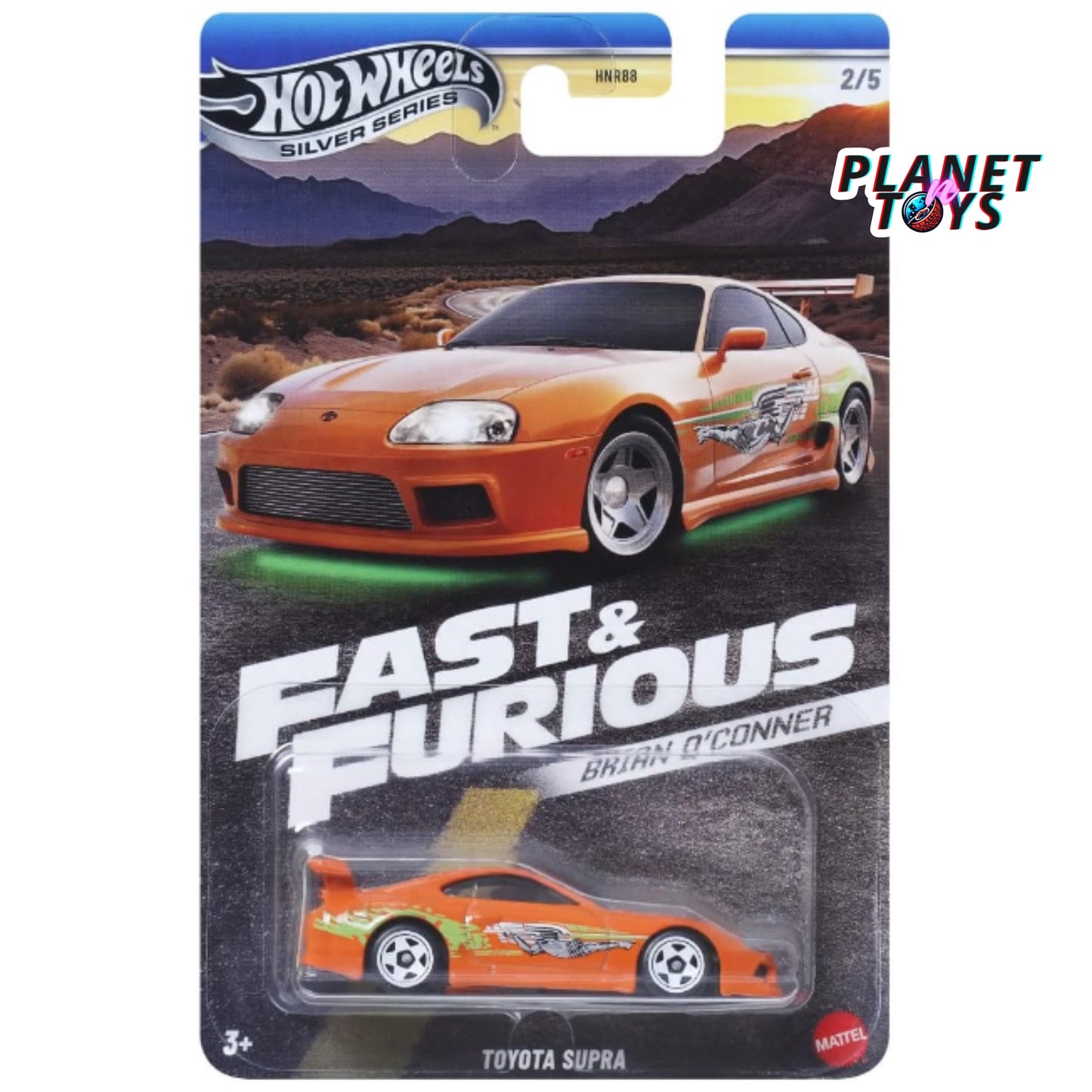Hot Wheels Fast and Furious Brian o’Conner Silver Series (Mitsubishi, Toyota, Ford, Nissan)