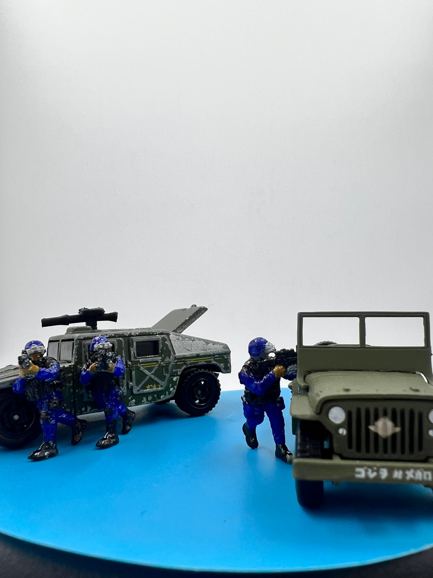 3D Printed Figurines Resin Planet n Toys scale 1:64
