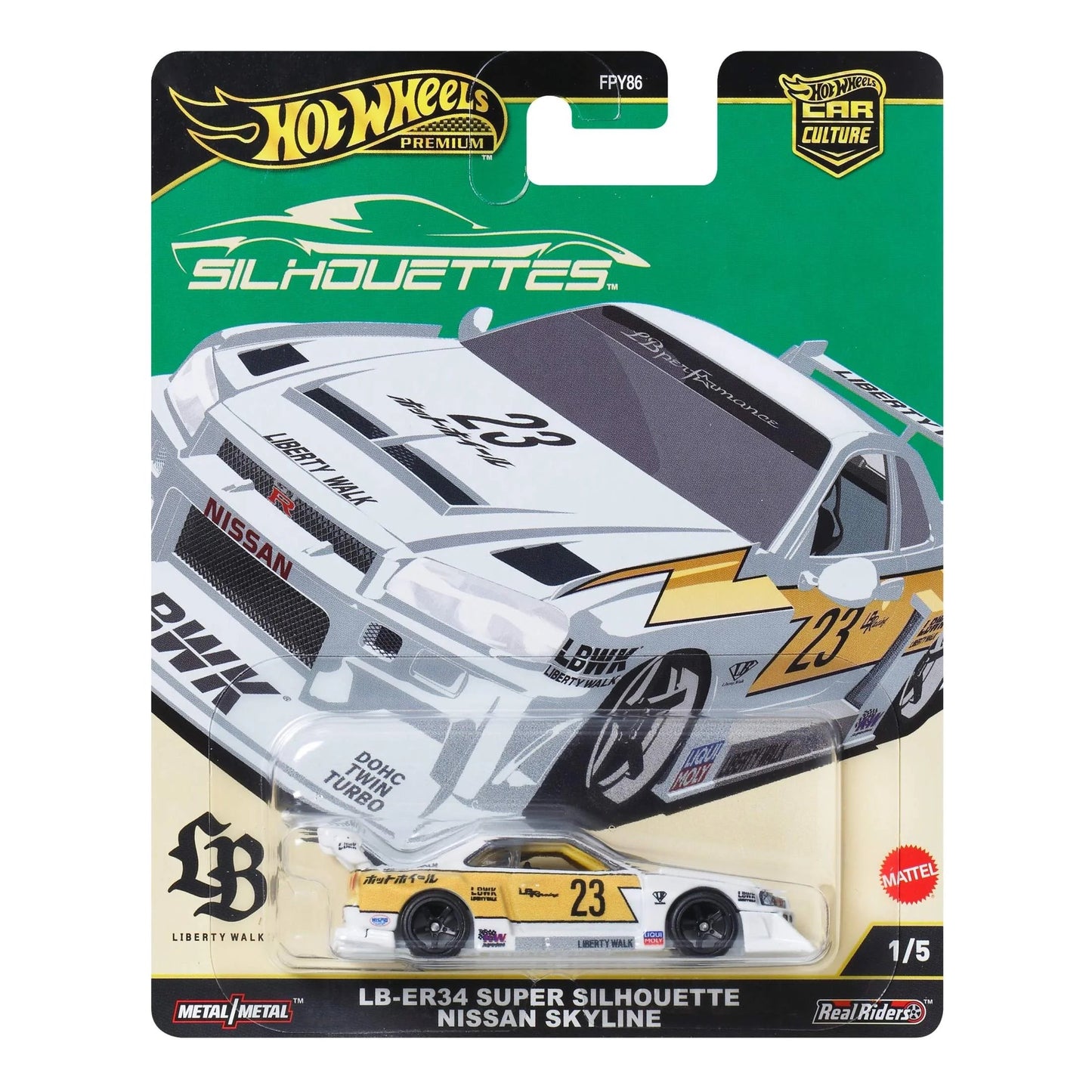 Hot Wheels Premium Car Culture Diecast Assorted Models 1:64