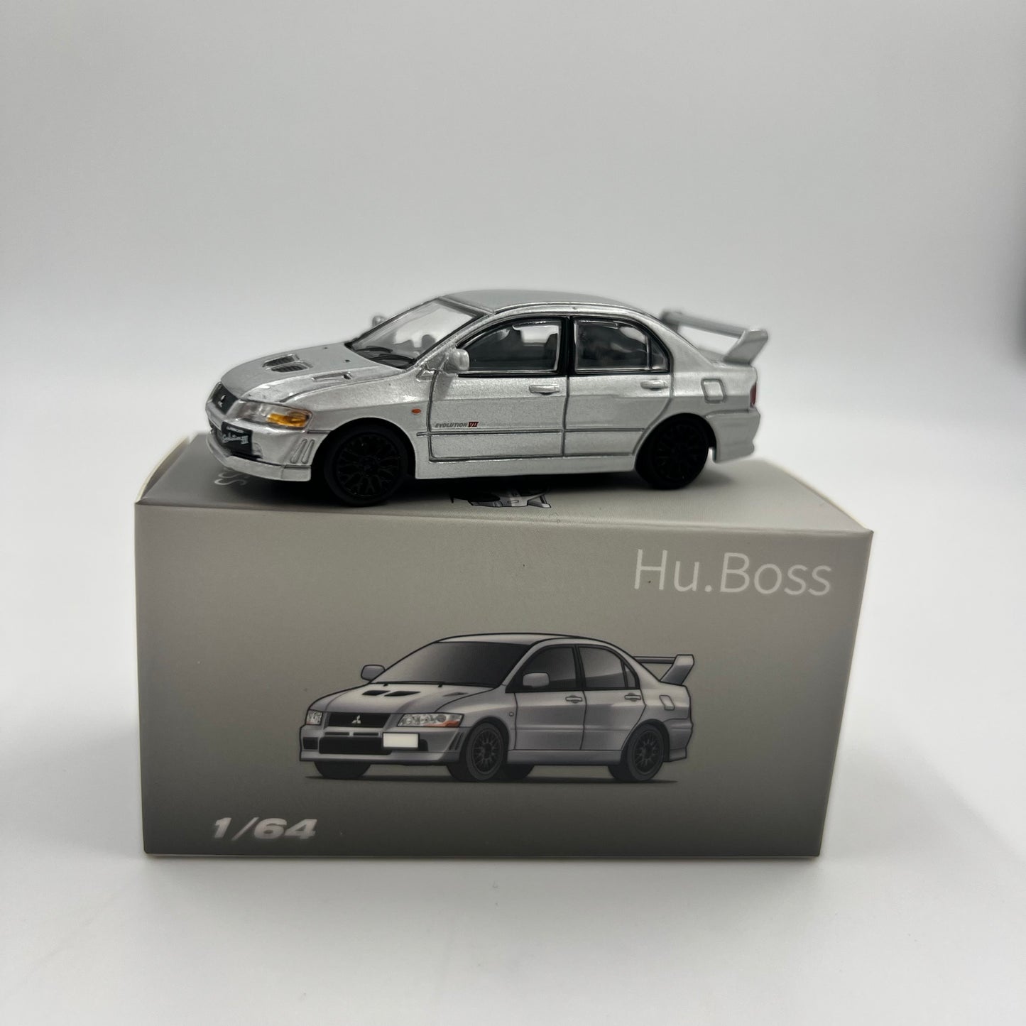 1/64 Hu. Boss Mitsubishi Lancer EVO VII 7 Diecast