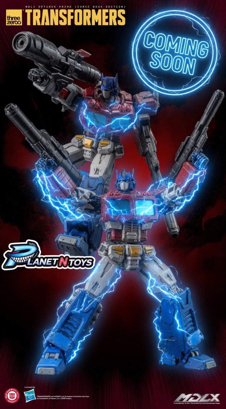 Transformers Optimus Prime Comic Book Edition MDLX Action Figure