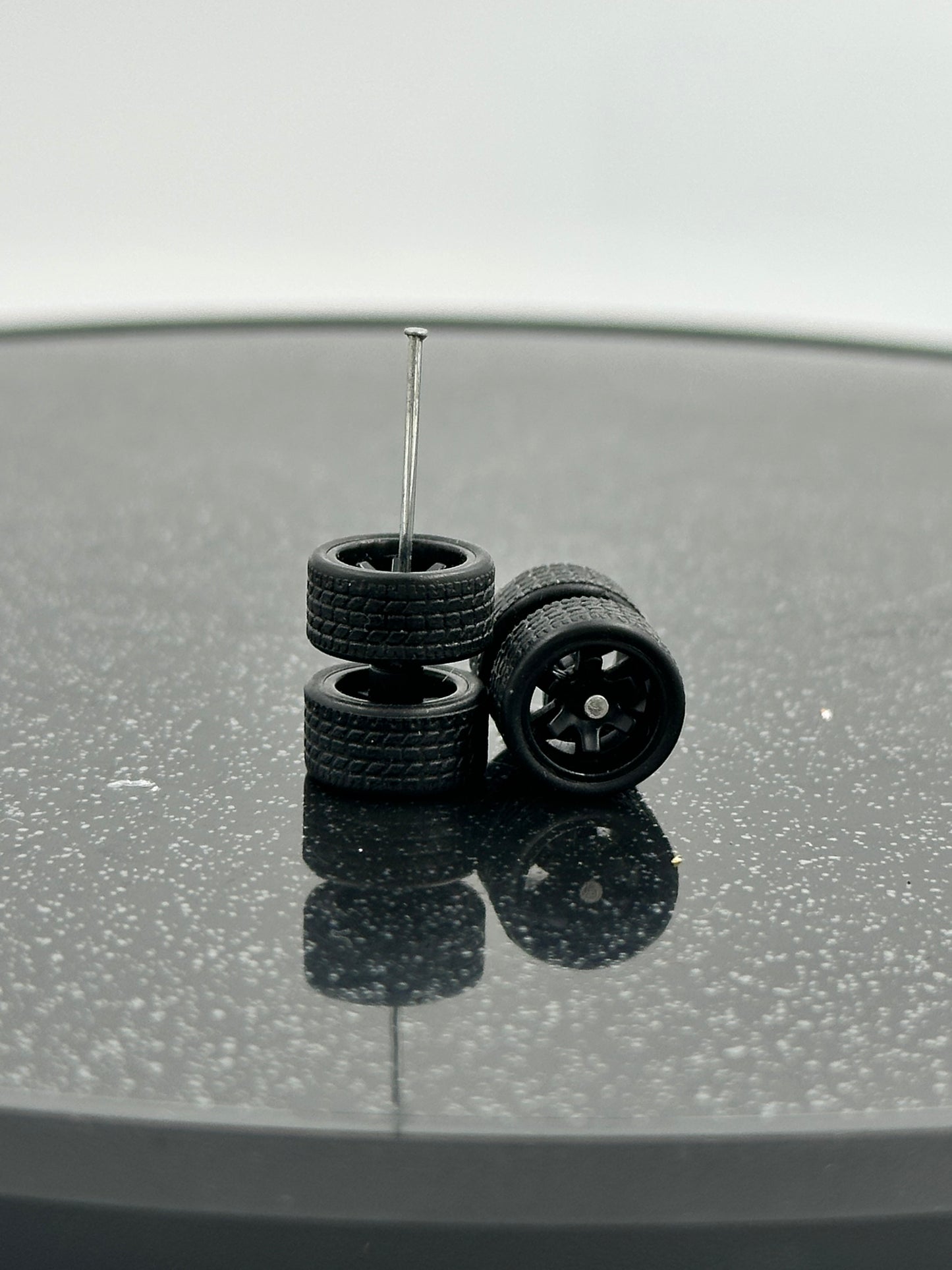 Rubber Wheels for Diecast Scale 1/64