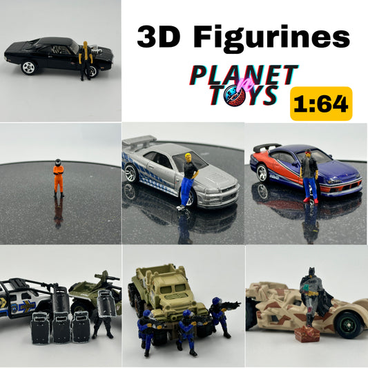 3D Resin Printed Figurines Assorted