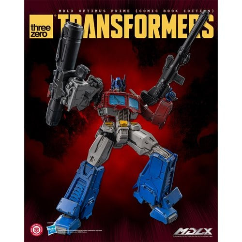 Transformers Optimus Prime Comic Book Edition MDLX Action Figure