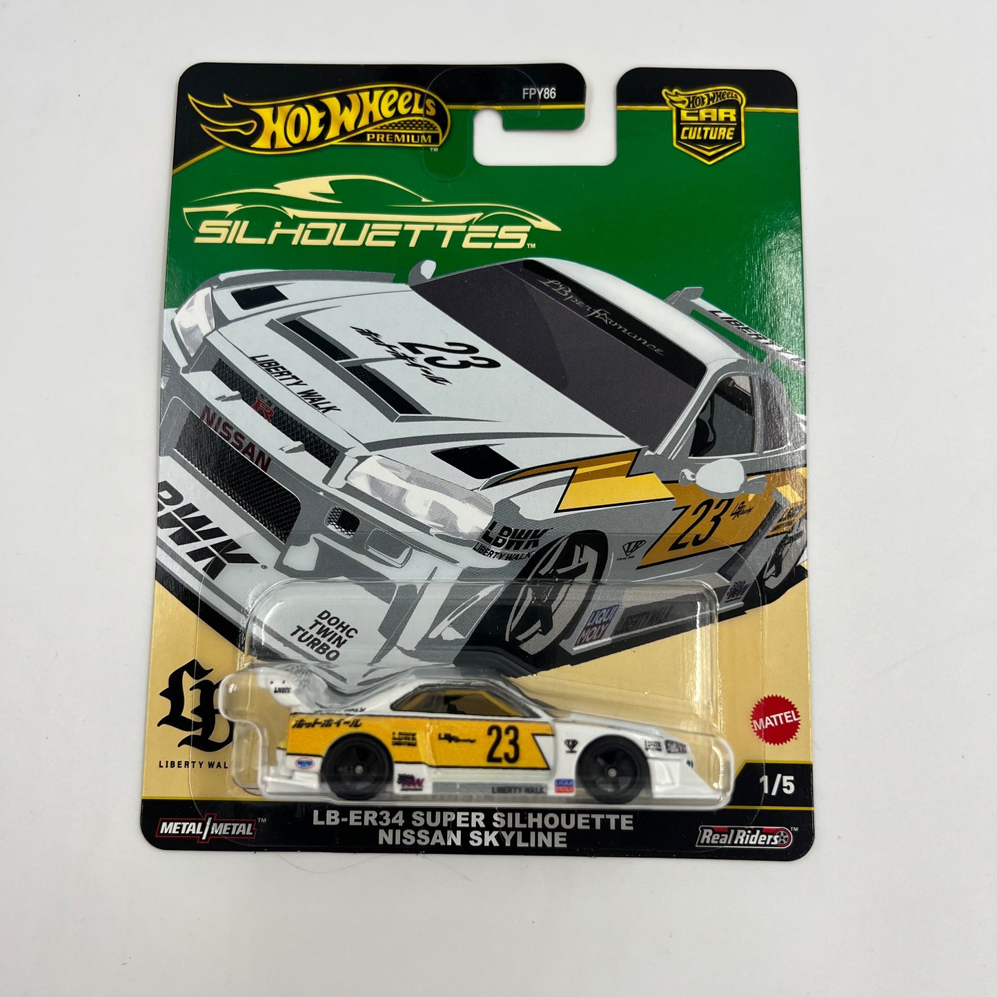 Hot Wheels Premium Silhouettes Series Car Culture 2025 Set 5/5
