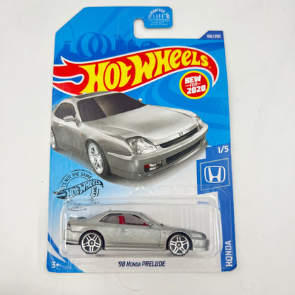 Hot Wheels Honda Mainline Diecast Cars (Assorted 1:64 Civic, Prelude, CR-X)