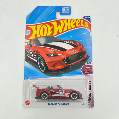 Hot Wheels Mazda Mainline Diecast Cars – 1:64 Scale | Savanna, RX7, RX3, MX5 Repu, 787B & More