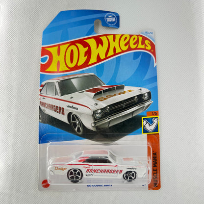 Hot Wheels Dodge Mainline American Power 1:64 Diecast Assorted (charger, Hellcat, Challenger, viper, van, Dart) Muscle Cars
