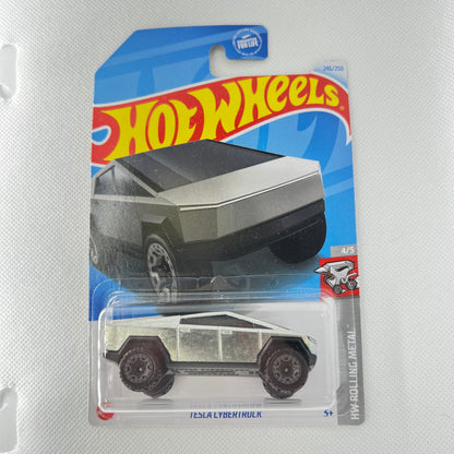 Hot Wheels Tesla Mainline American Power 1:64 Diecast Assorted (Cybertruck, Cyberquad, Model S, Model Y, Roadster)
