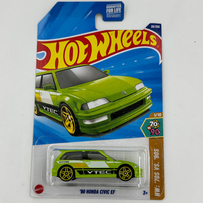 Hot Wheels Honda Mainline Diecast Cars (Assorted 1:64 Civic, Prelude, CR-X)