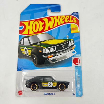 Hot Wheels Mazda Mainline Diecast Cars – 1:64 Scale | Savanna, RX7, RX3, MX5 Repu, 787B & More