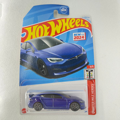 Hot Wheels Tesla Mainline American Power 1:64 Diecast Assorted (Cybertruck, Cyberquad, Model S, Model Y, Roadster)