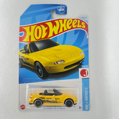 Hot Wheels Mazda Mainline Diecast Cars – 1:64 Scale | Savanna, RX7, RX3, MX5 Repu, 787B & More