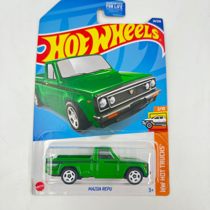 Hot Wheels Mazda Mainline Diecast Cars – 1:64 Scale | Savanna, RX7, RX3, MX5 Repu, 787B & More