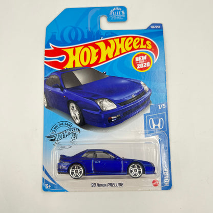 Hot Wheels Honda Mainline Diecast Cars (Assorted 1:64 Civic, Prelude, CR-X)