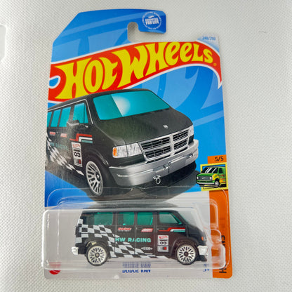 Hot Wheels Dodge Mainline American Power 1:64 Diecast Assorted (charger, Hellcat, Challenger, viper, van, Dart) Muscle Cars