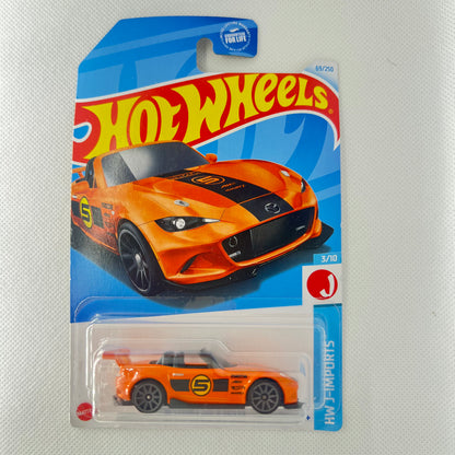 Hot Wheels Mazda Mainline Diecast Cars – 1:64 Scale | Savanna, RX7, RX3, MX5 Repu, 787B & More
