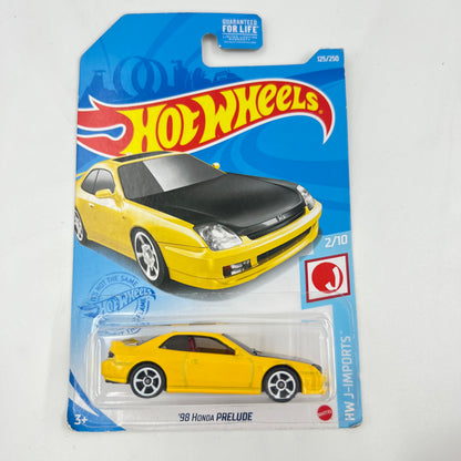 Hot Wheels Honda Mainline Diecast Cars (Assorted 1:64 Civic, Prelude, CR-X)