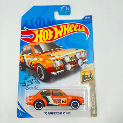 Hot Wheels Ford Mainline 1:64  (American Power, Mustang, Shelby, Escort) Diecast Assorted Muscle Cars