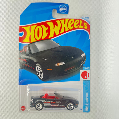 Hot Wheels Mazda Mainline Diecast Cars – 1:64 Scale | Savanna, RX7, RX3, MX5 Repu, 787B & More
