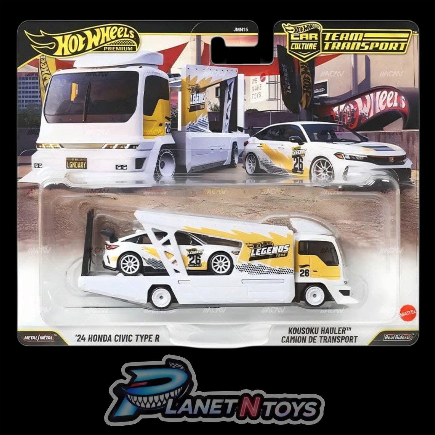 Hot Wheels Team Transports Assorted 1:64