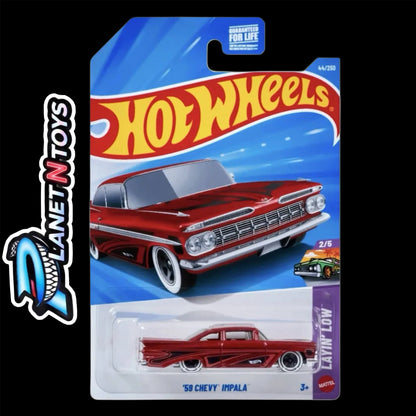 Hot Wheels Chevrolet Mainline 1:64 (American Power, Chevy, Corvette, Camaro, Gassers, Silverado) Diecast Assorted Muscle Cars