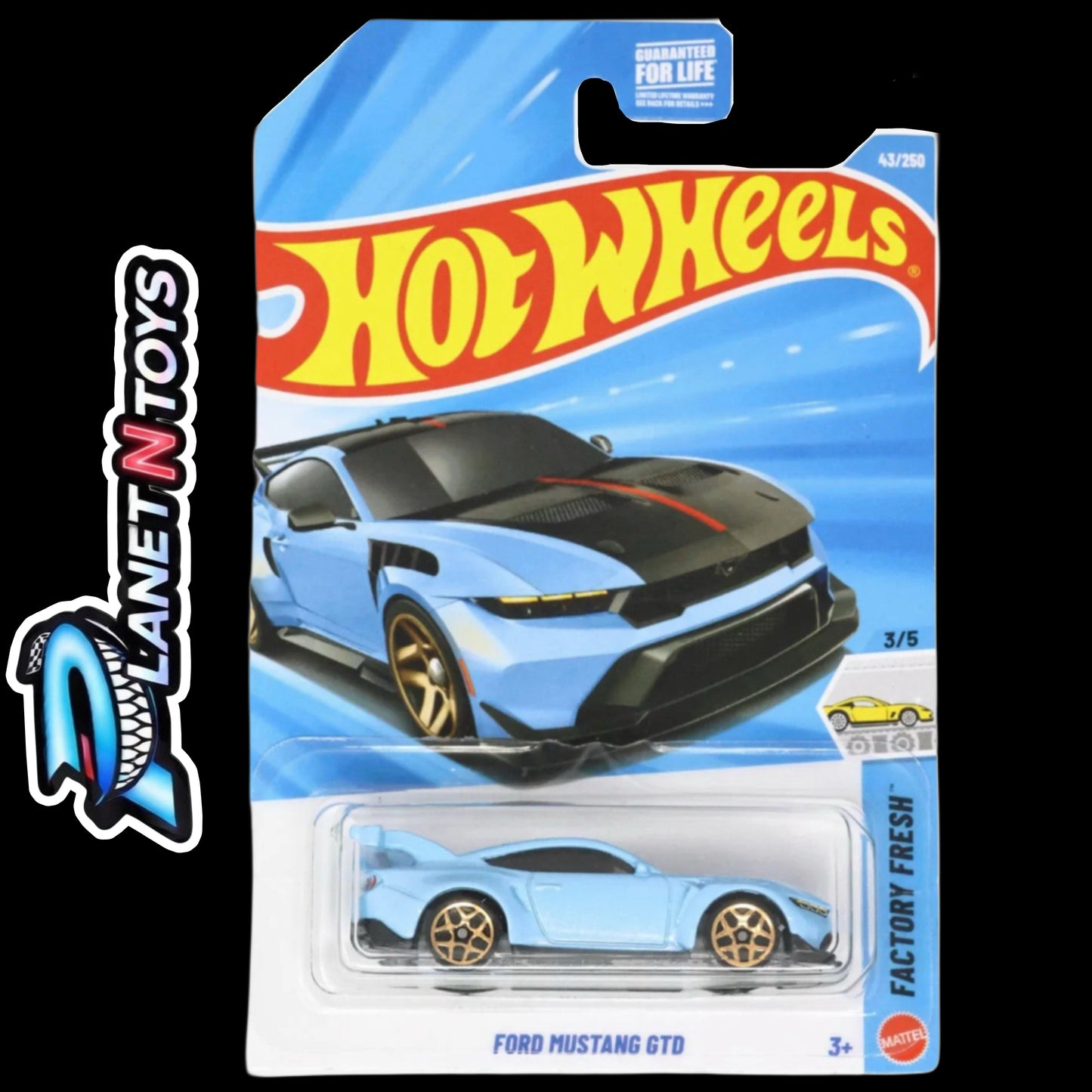 Hot Wheels Ford Mainline 1:64  (American Power, Mustang, Shelby, Escort) Diecast Assorted Muscle Cars