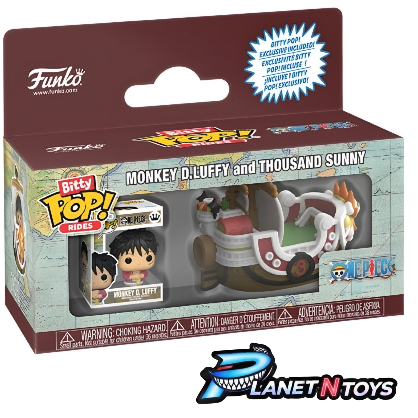 Funko Bitty Pop! Ride Assorted Models Characters with Racecar