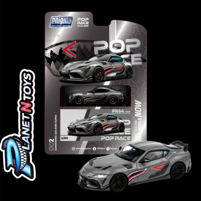 Pop Racer Assorted Models 1:64 Diecast Cars Ultra High-End Removable Parts