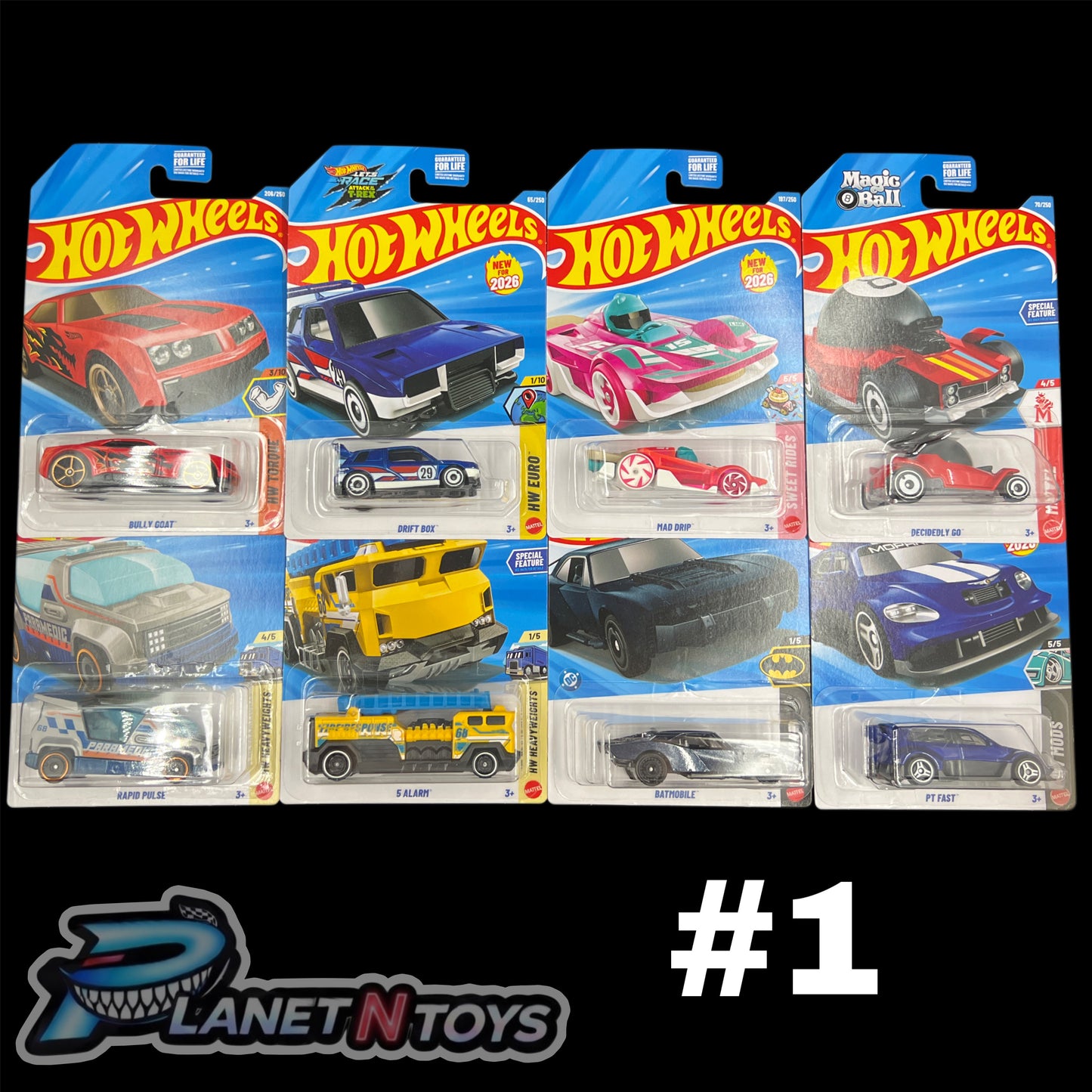 Hot Wheels Fantasy Cars Bundle