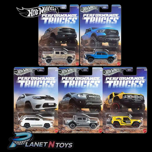 Hot Wheels Silver Series Performance Trucks Set 5/5