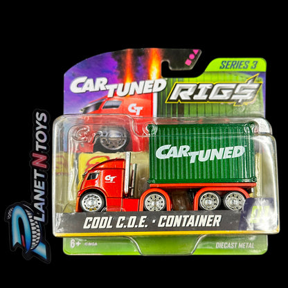 CarTuned Container Rig$ Series Die-Cast Metal Vehicle