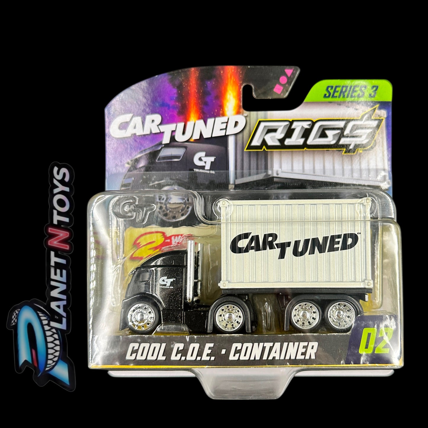 CarTuned Container Rig$ Series Die-Cast Metal Vehicle