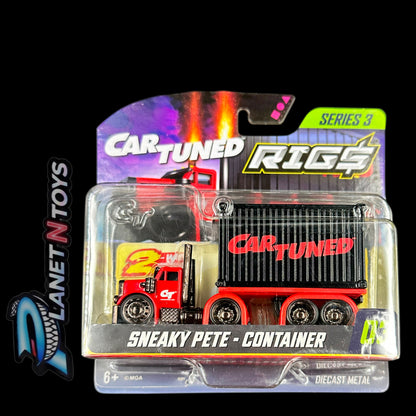 CarTuned Container Rig$ Series Die-Cast Metal Vehicle