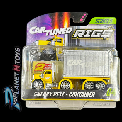 CarTuned Container Rig$ Series Die-Cast Metal Vehicle