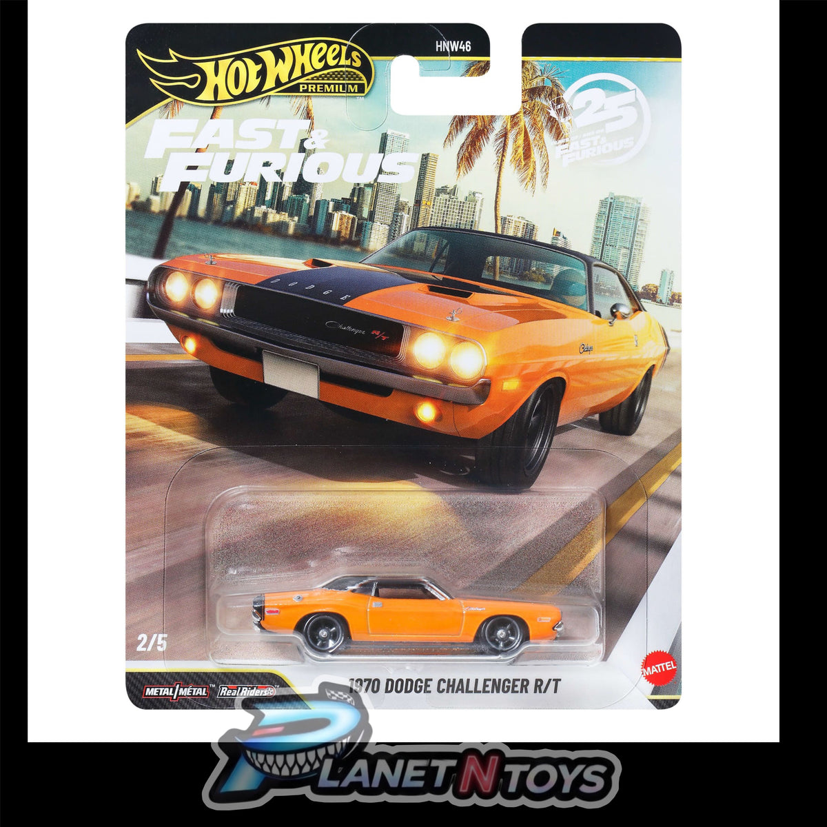 Hot Wheels Premium Fast & Furious Diecast 1:64