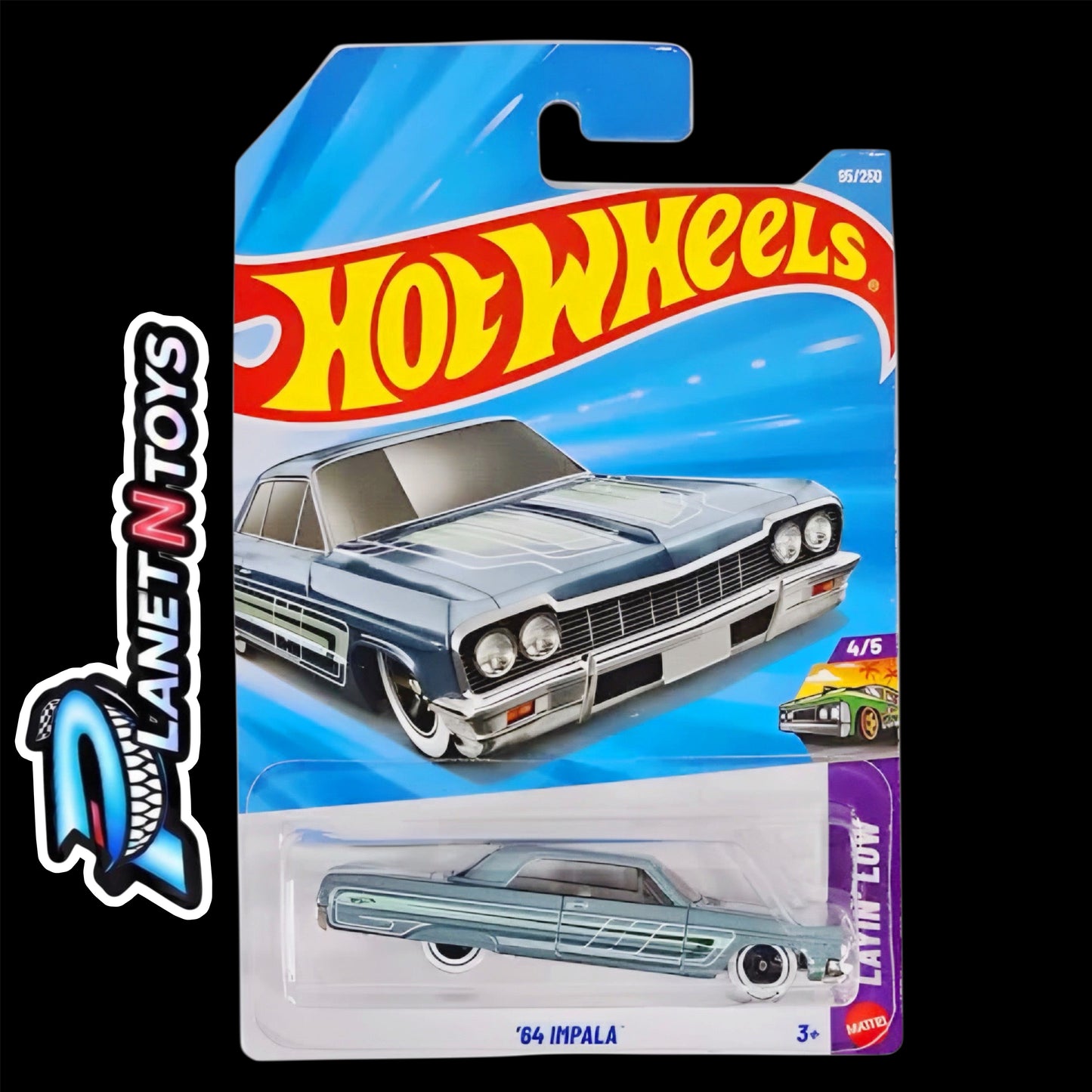Hot Wheels Chevrolet Mainline 1:64 (American Power, Chevy, Corvette, Camaro, Gassers, Silverado) Diecast Assorted Muscle Cars