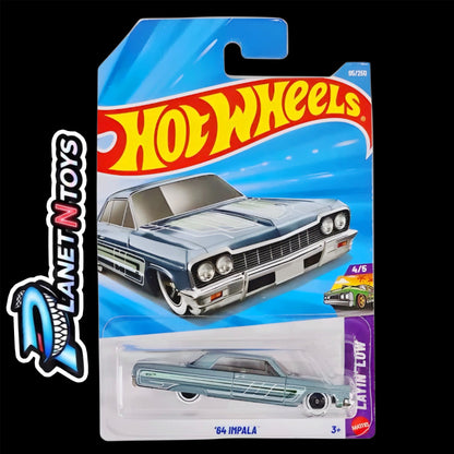 Hot Wheels Chevrolet Mainline 1:64 (American Power, Chevy, Corvette, Camaro, Gassers, Silverado) Diecast Assorted Muscle Cars