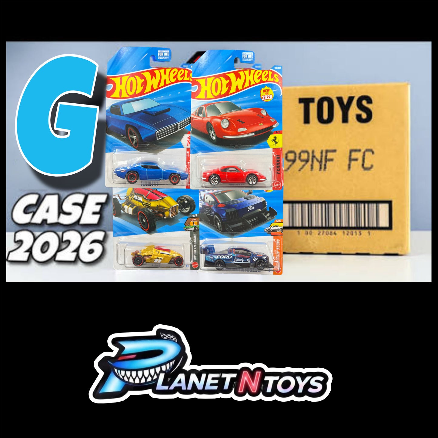 Factory Sealed Hot Wheels Case Assorted Mix Diecast 1:64