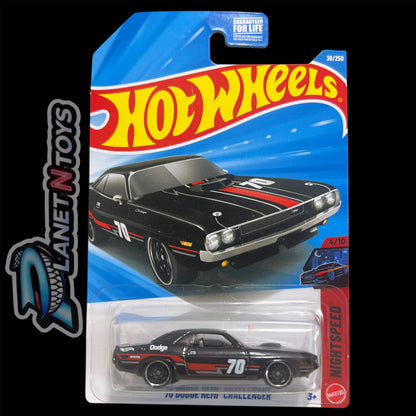 Hot Wheels Dodge Mainline American Power 1:64 Diecast Assorted (charger, Hellcat, Challenger, viper, van, Dart) Muscle Cars